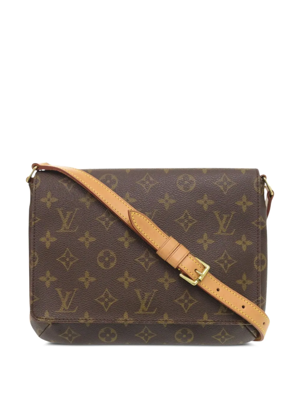 Louis Vuitton Pre-Owned 2000 Monogram Musette Tango Short Strap shoulder bag - Braun