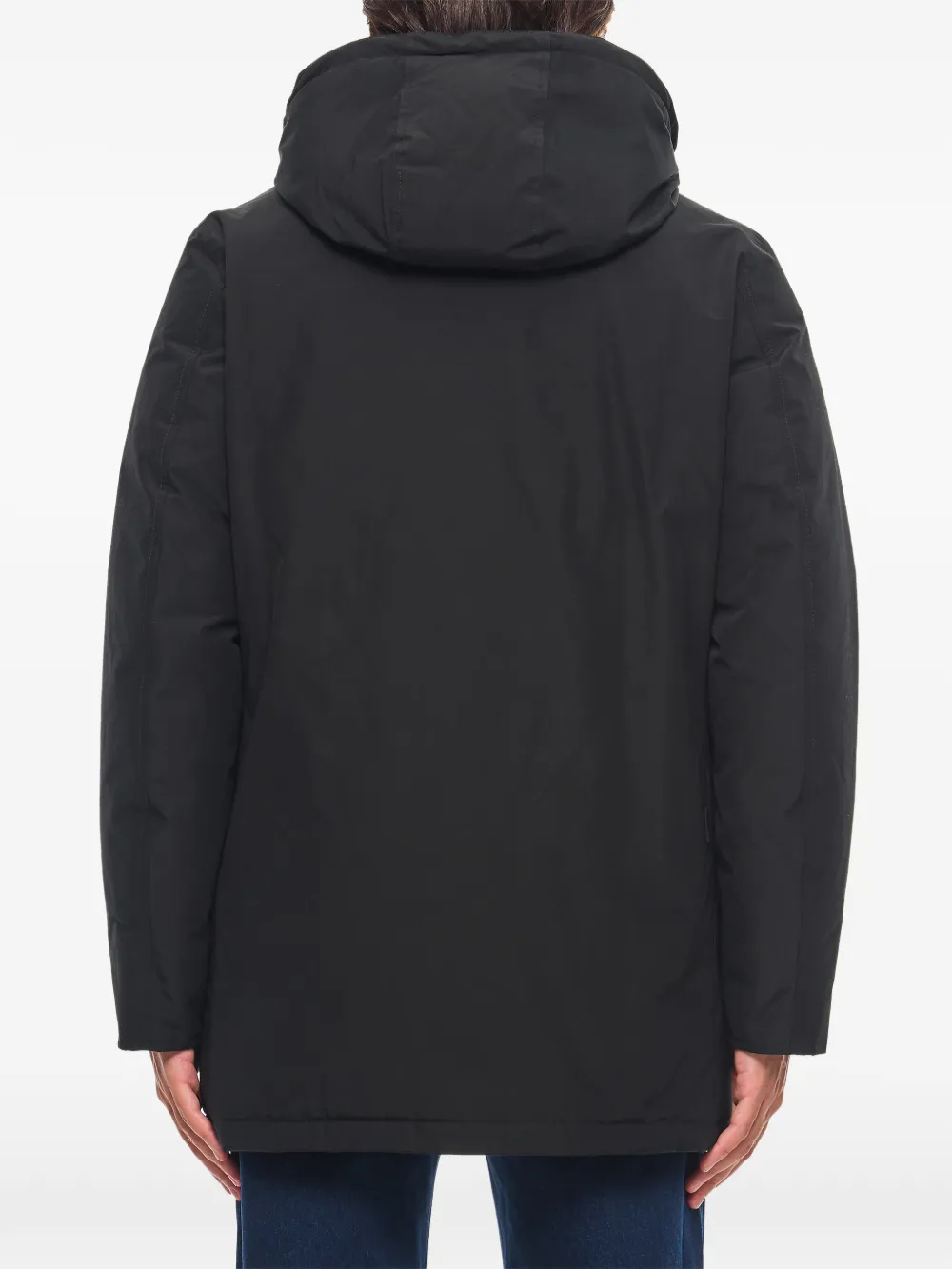 Woolrich Jas met capuchon Zwart
