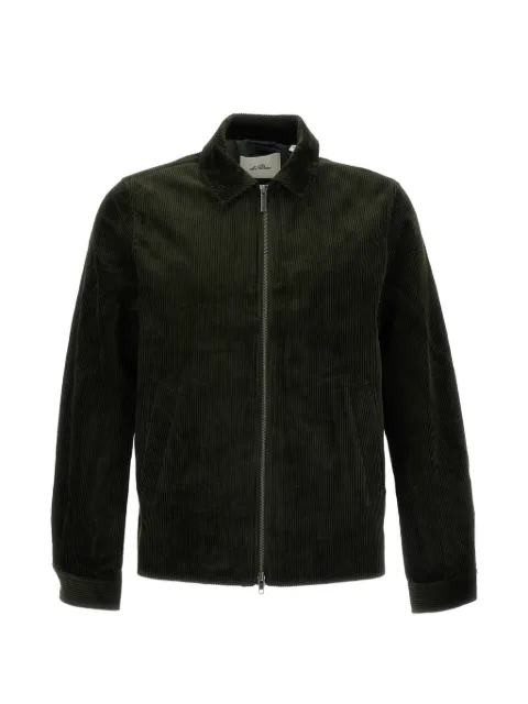 Les Deux corduroy zip-up jacket