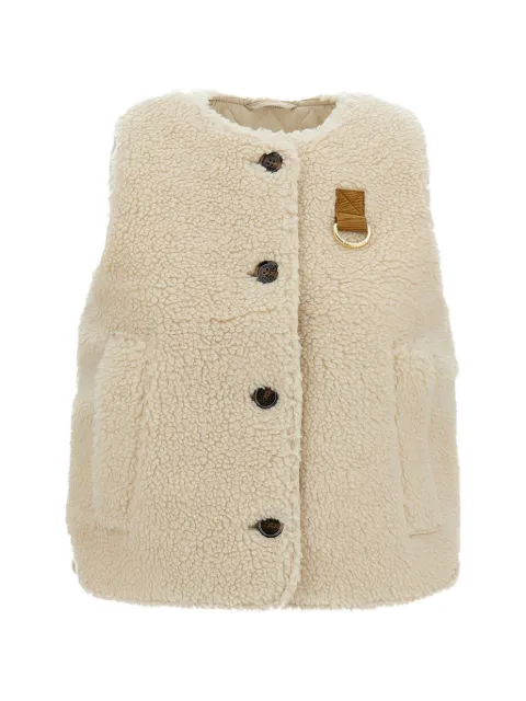Barbour Bowes fleece-texture gilet
