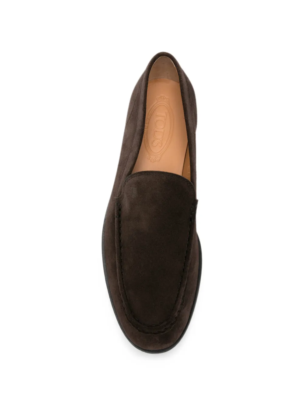 Tod's suede slip-on loafers Bruin