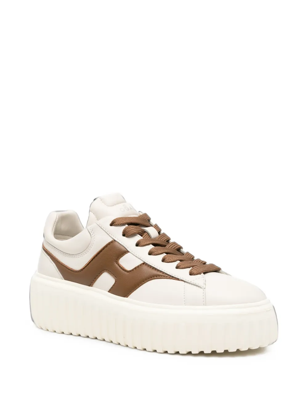 Hogan platform H-logo sneakers Beige