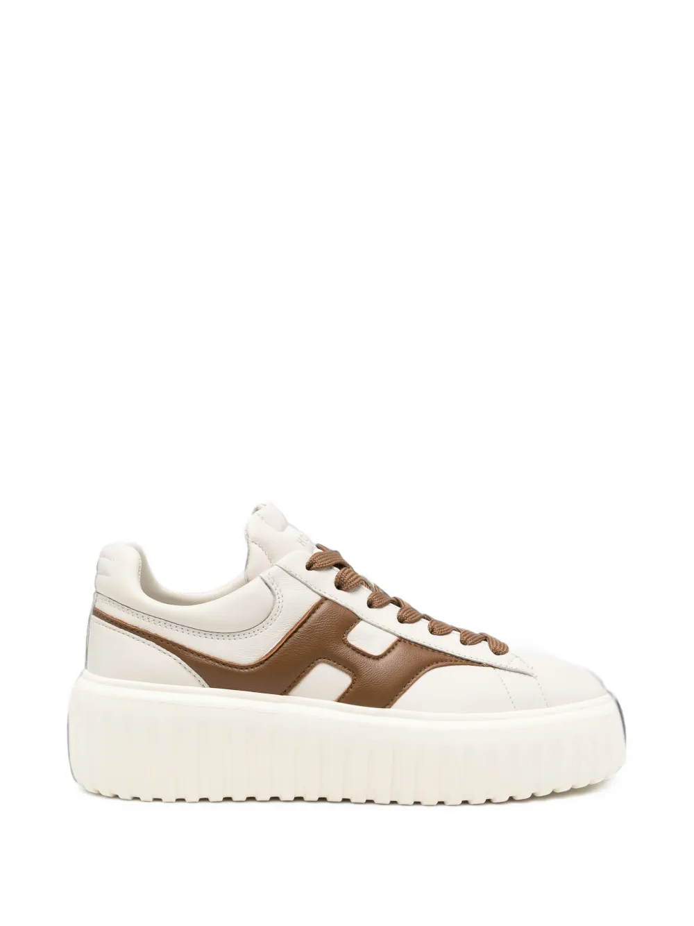 Hogan platform H-logo sneakers Beige