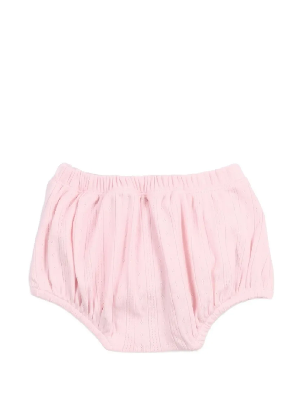 THE NEW SOCIETY Nardo pointelle-knit bloomers - Pink