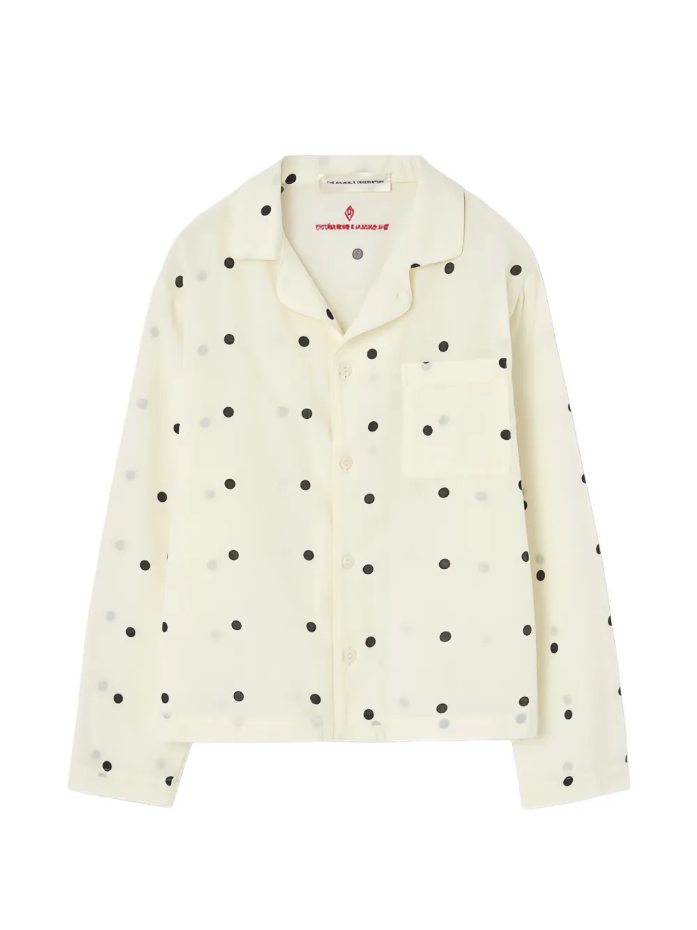 The Animals Observatory Wolf polka-dot shirt - Toni neutri