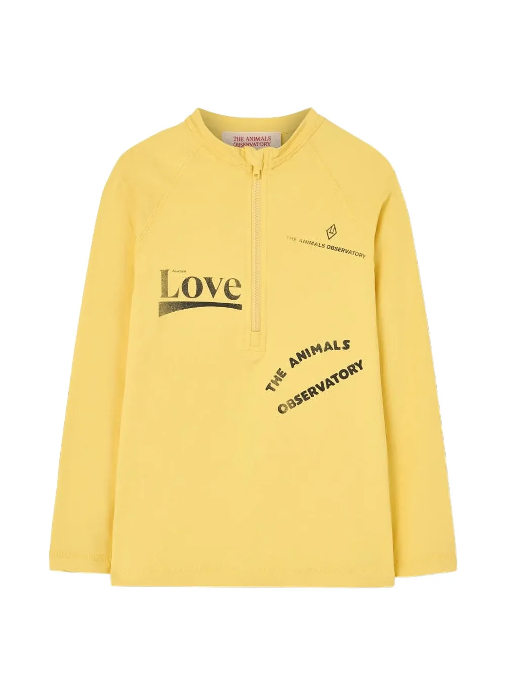 The Animals Observatory Love badpak top Geel