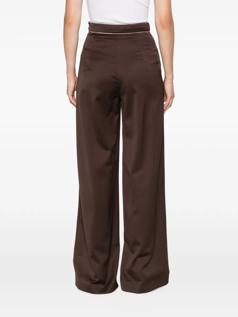 Antonio Marras Broek met geborduurd logo Bruin