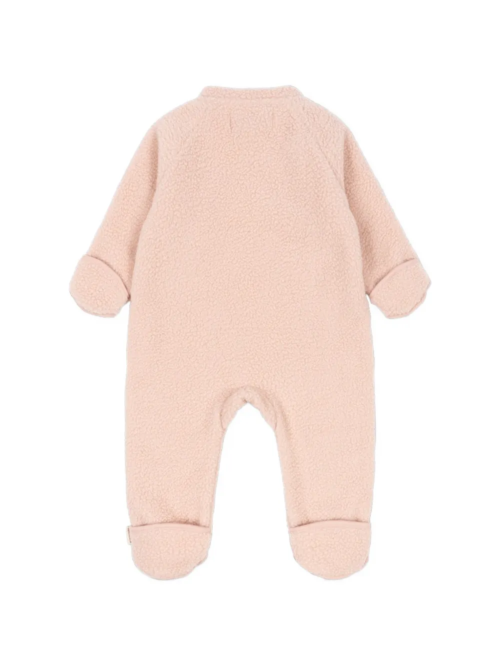 Konges Sløjd Safa teddy pyjama met geborduurde kersen Roze