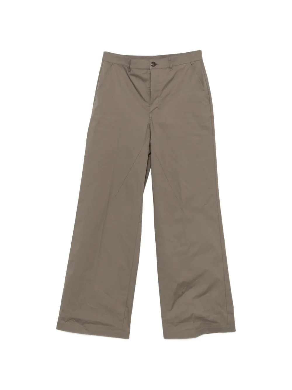 Rick Owens drawstring-waist wide-leg trousers - Grau