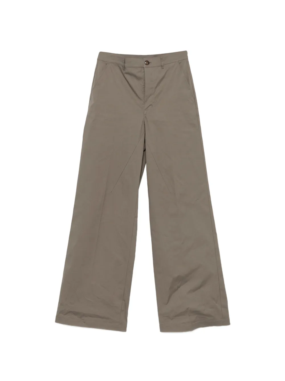 Rick Owens drawstring-waist wide-leg trousers - Grigio