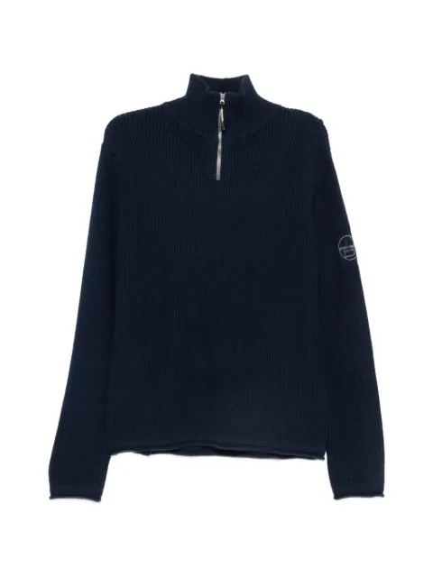 Murphy&Nye ribbed-knit quarter-zip sweater
