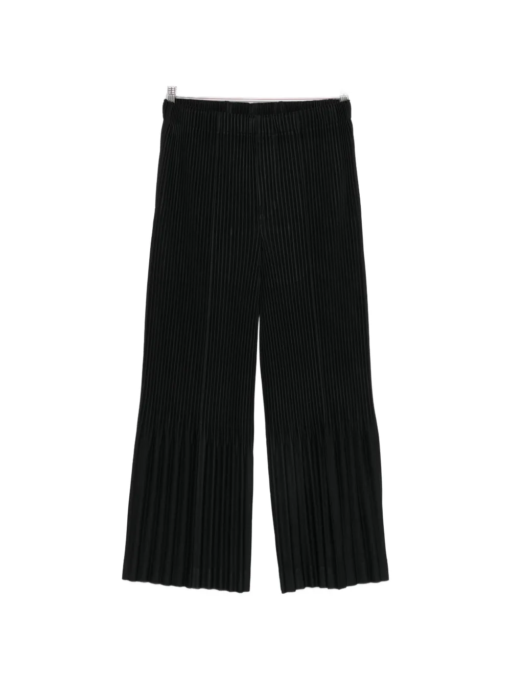 Issey Miyake plissé-effect trousers - Nero