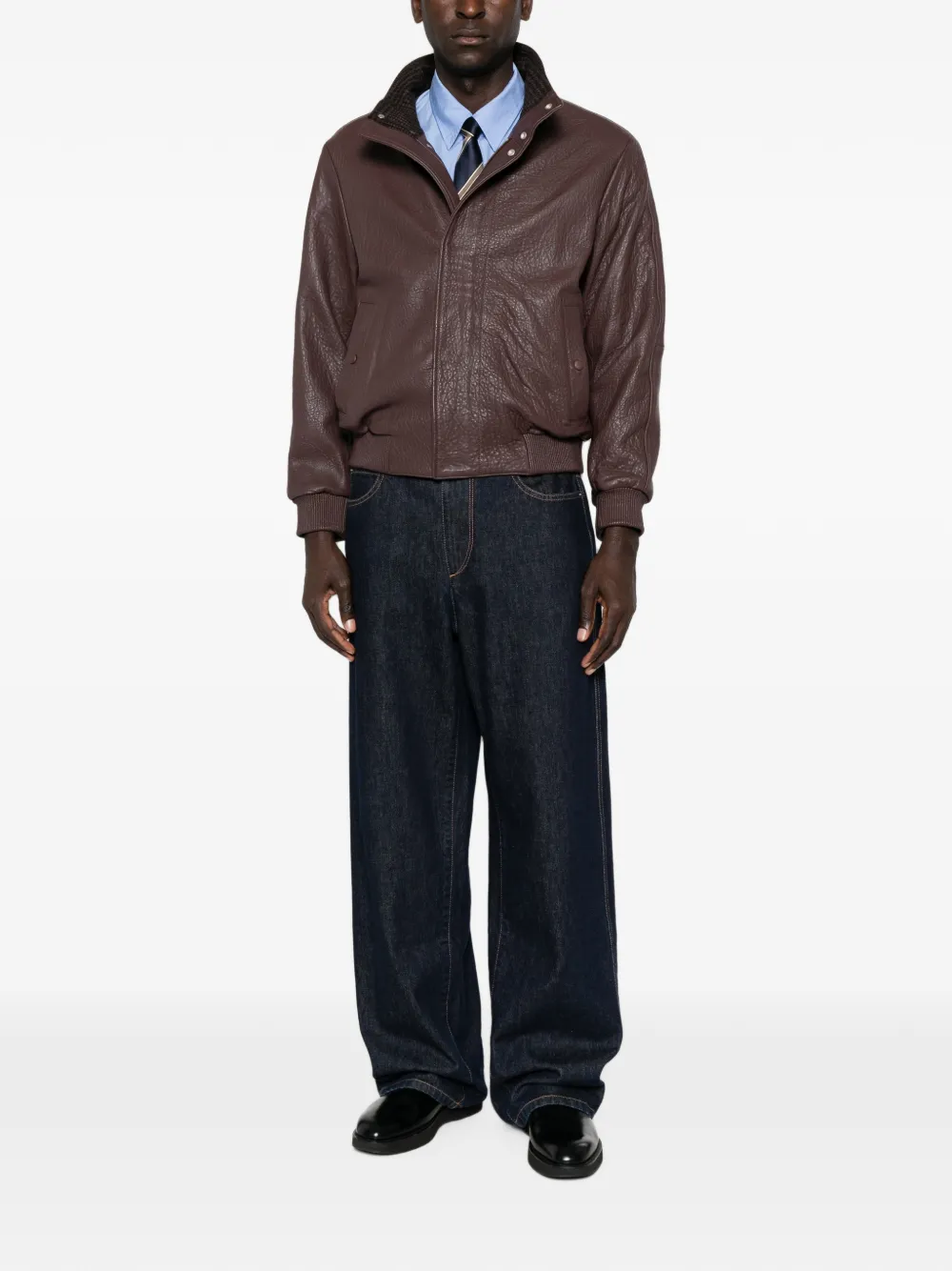 Lardini Leren jack Rood