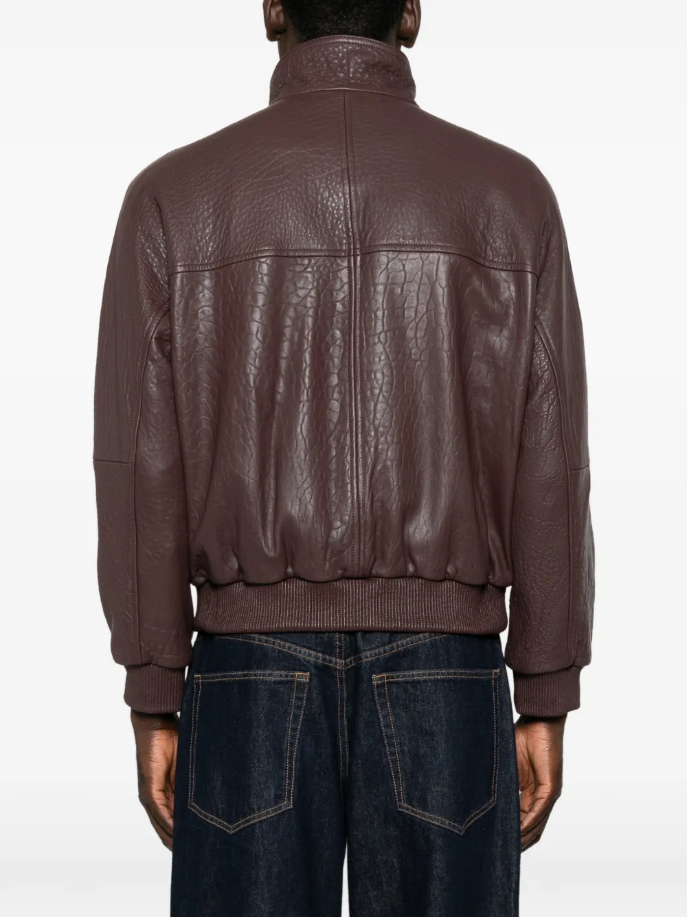Lardini Leren jack Rood