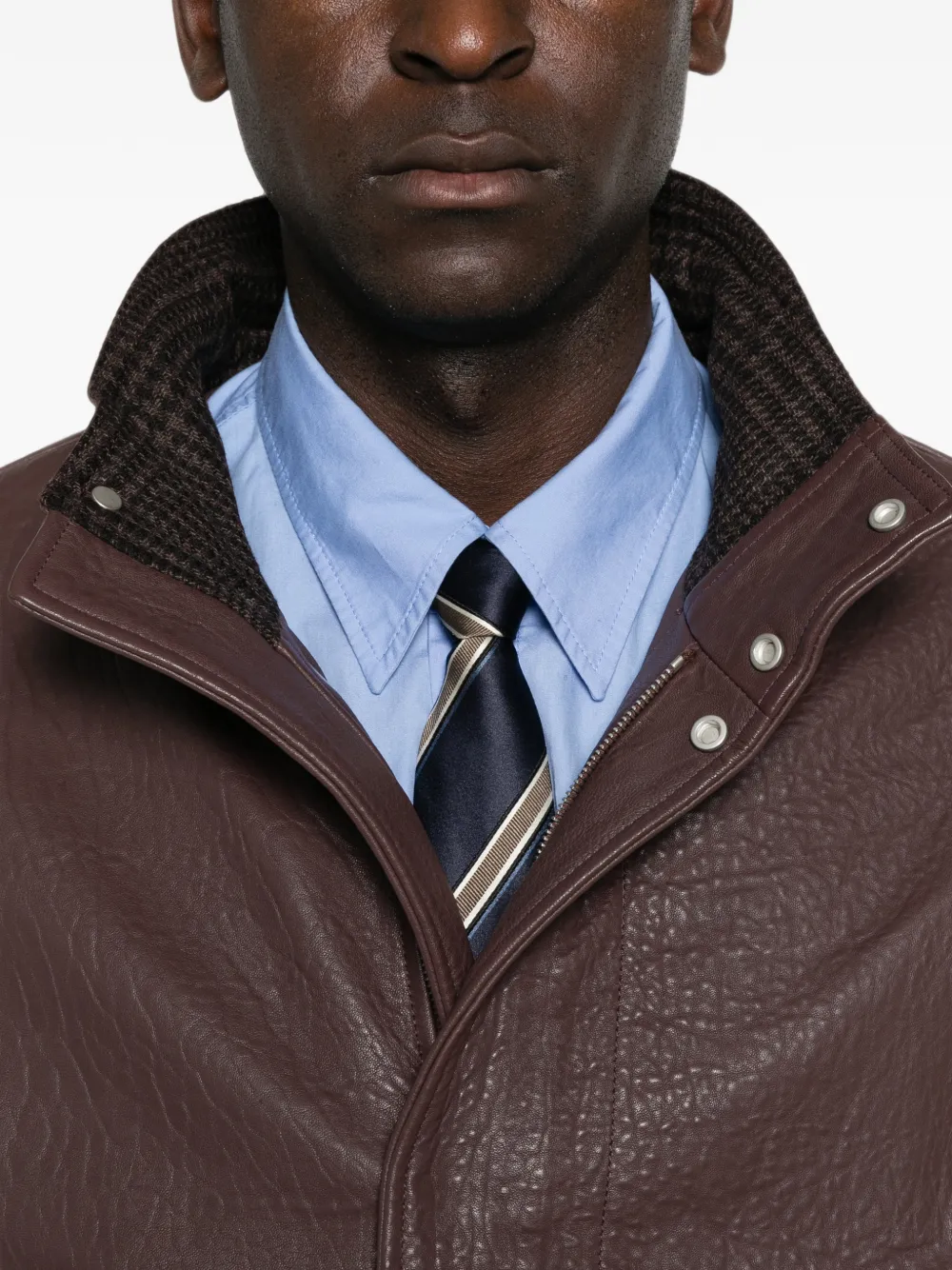 Lardini Leren jack Rood