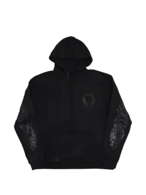 Chrome Hearts foil-print Hoodie | White | FARFETCH