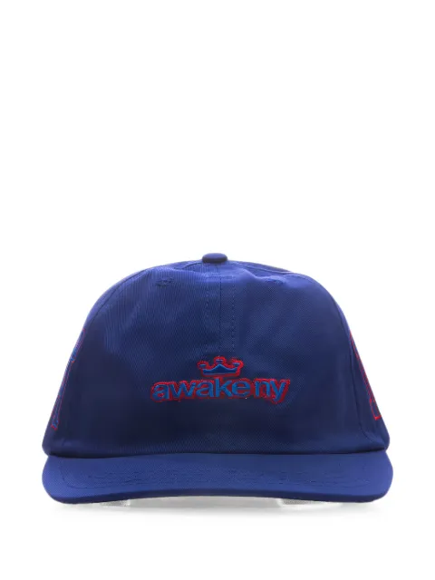 Awake NY logo-embroidered cap