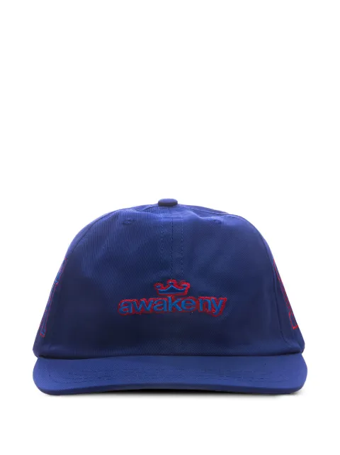 Awake NY logo-embroidered cap