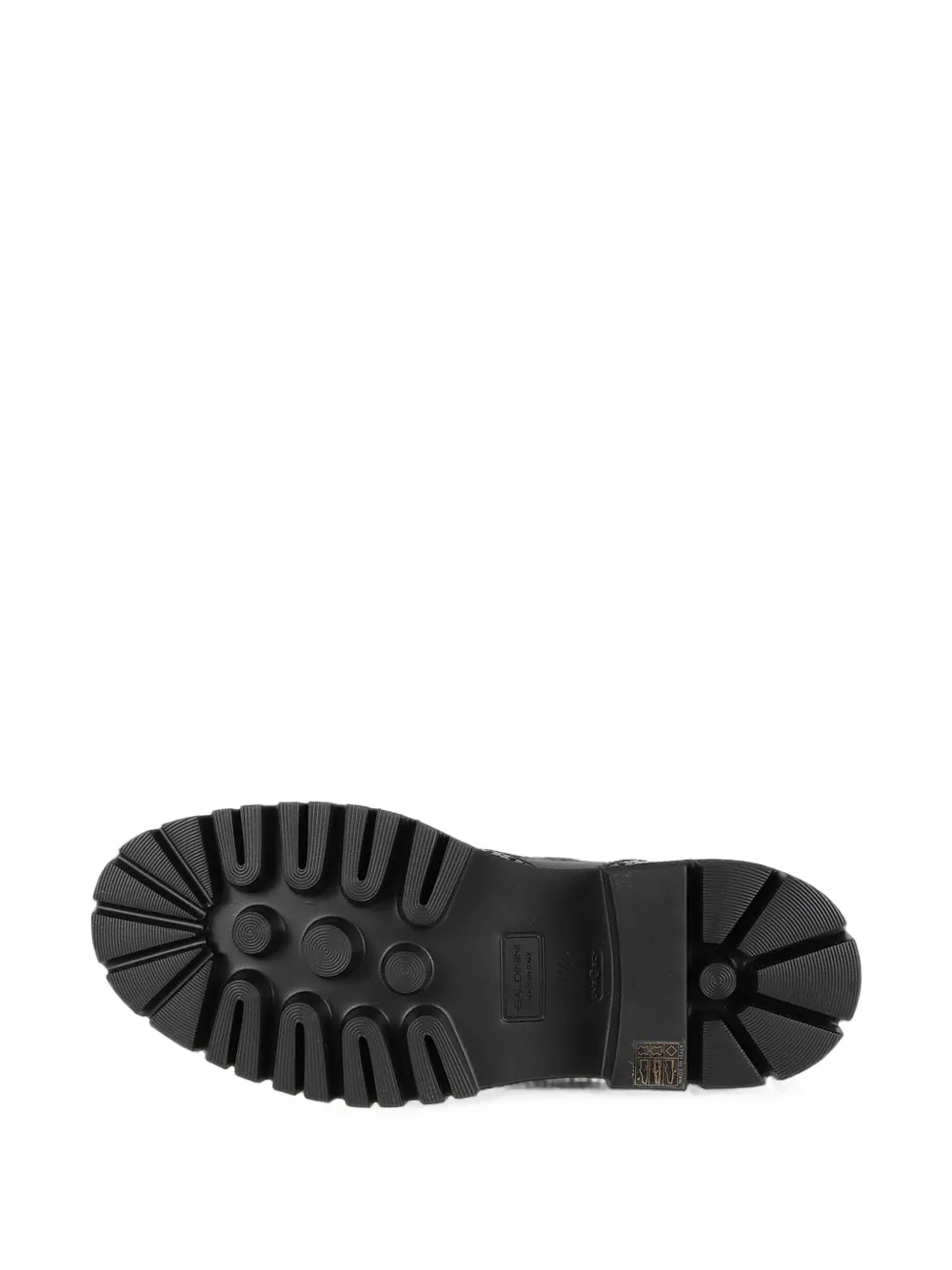 Baldinini brogue-detail chunky-sole Derby shoes Zwart
