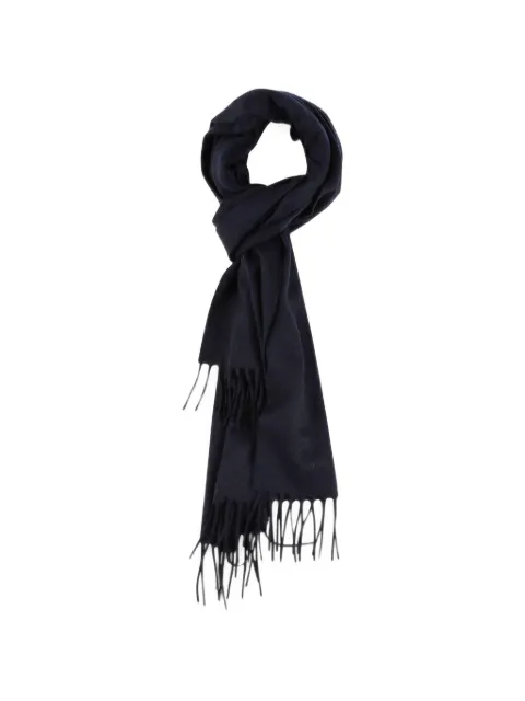 Lardini fringed cashmere scarf