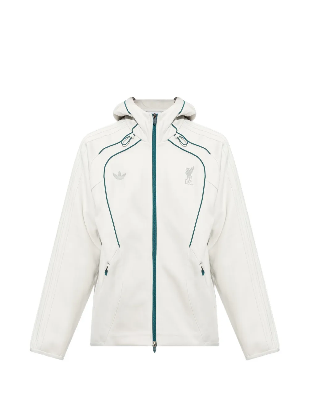 adidas x Liverpool FC Spacer Teamgeist 26 zip-up hoodie Wit