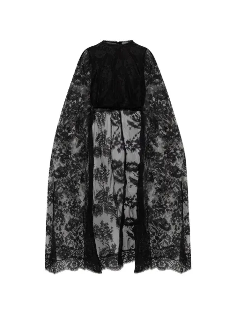 ZIMMERMANN asymmetric floral-lace top