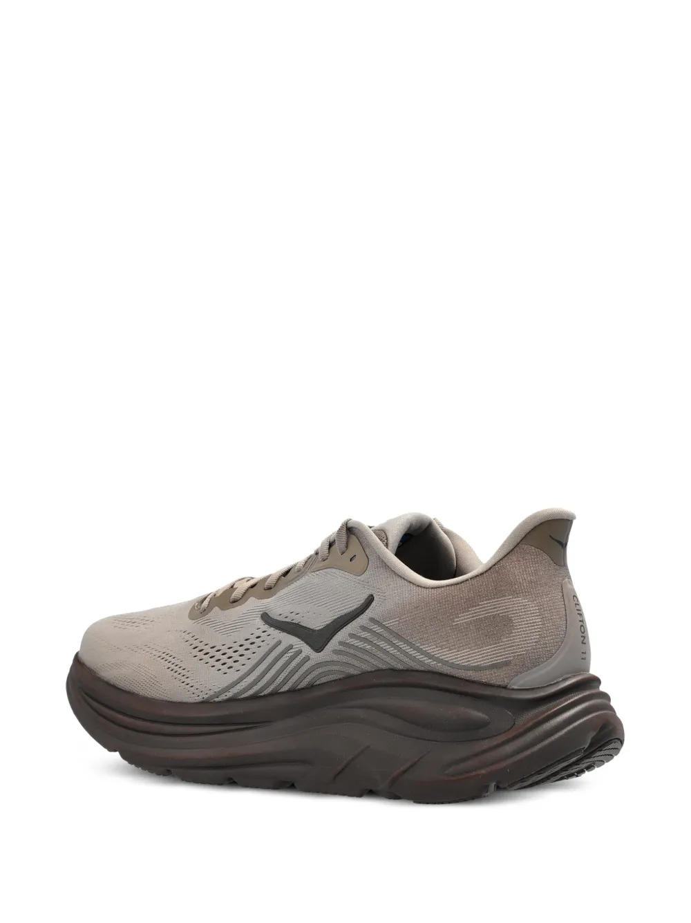 HOKA Clifton 11 lace-up sneakers Bruin
