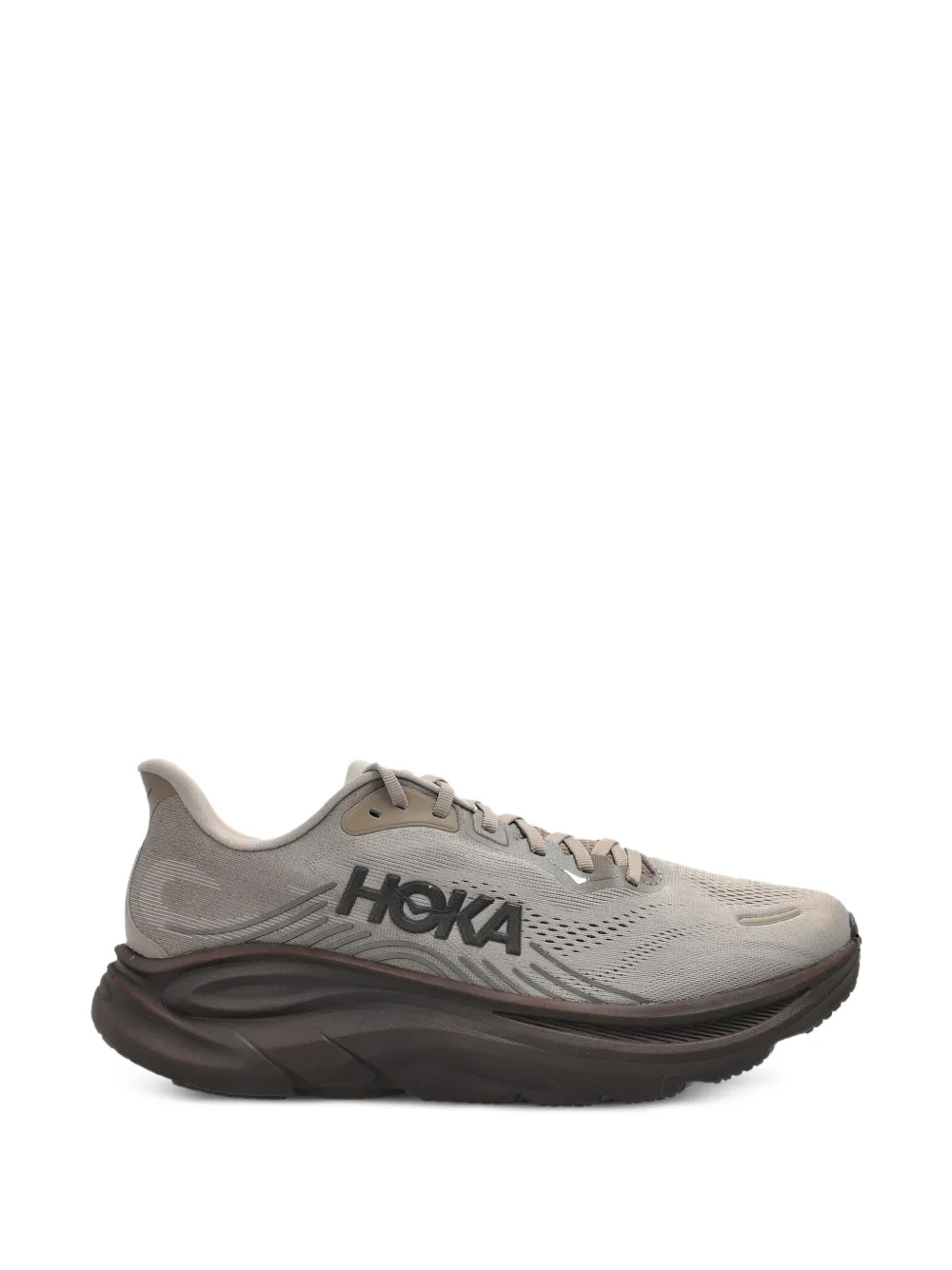 HOKA Clifton 11 lace-up sneakers Bruin