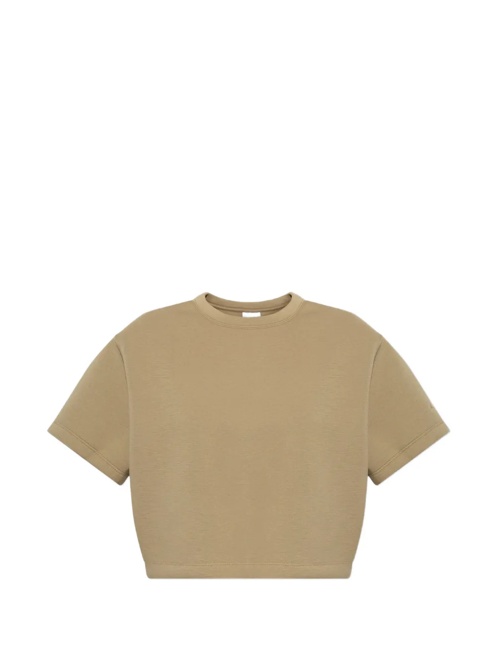 Nike oversized logo-embroidered T-shirt - Toni neutri