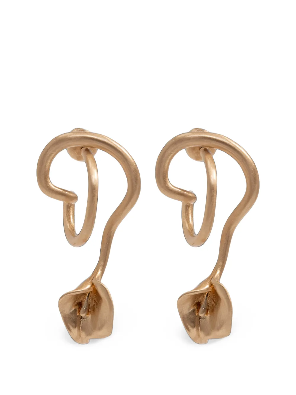 Cult Gaia Orecchini Calla - Oro