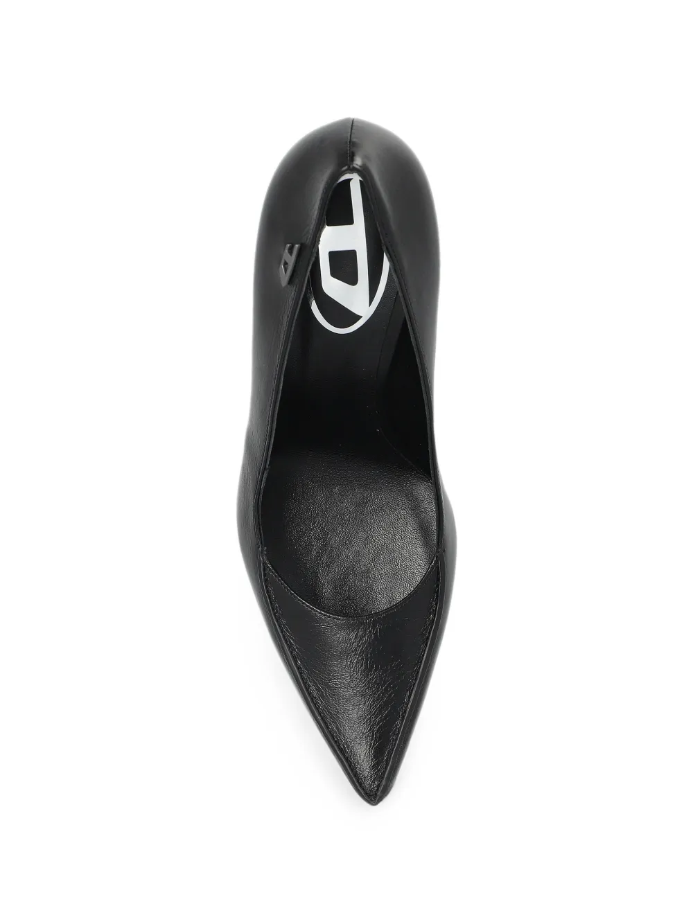 Diesel D-Lucette-Pumps leren pumps Zwart
