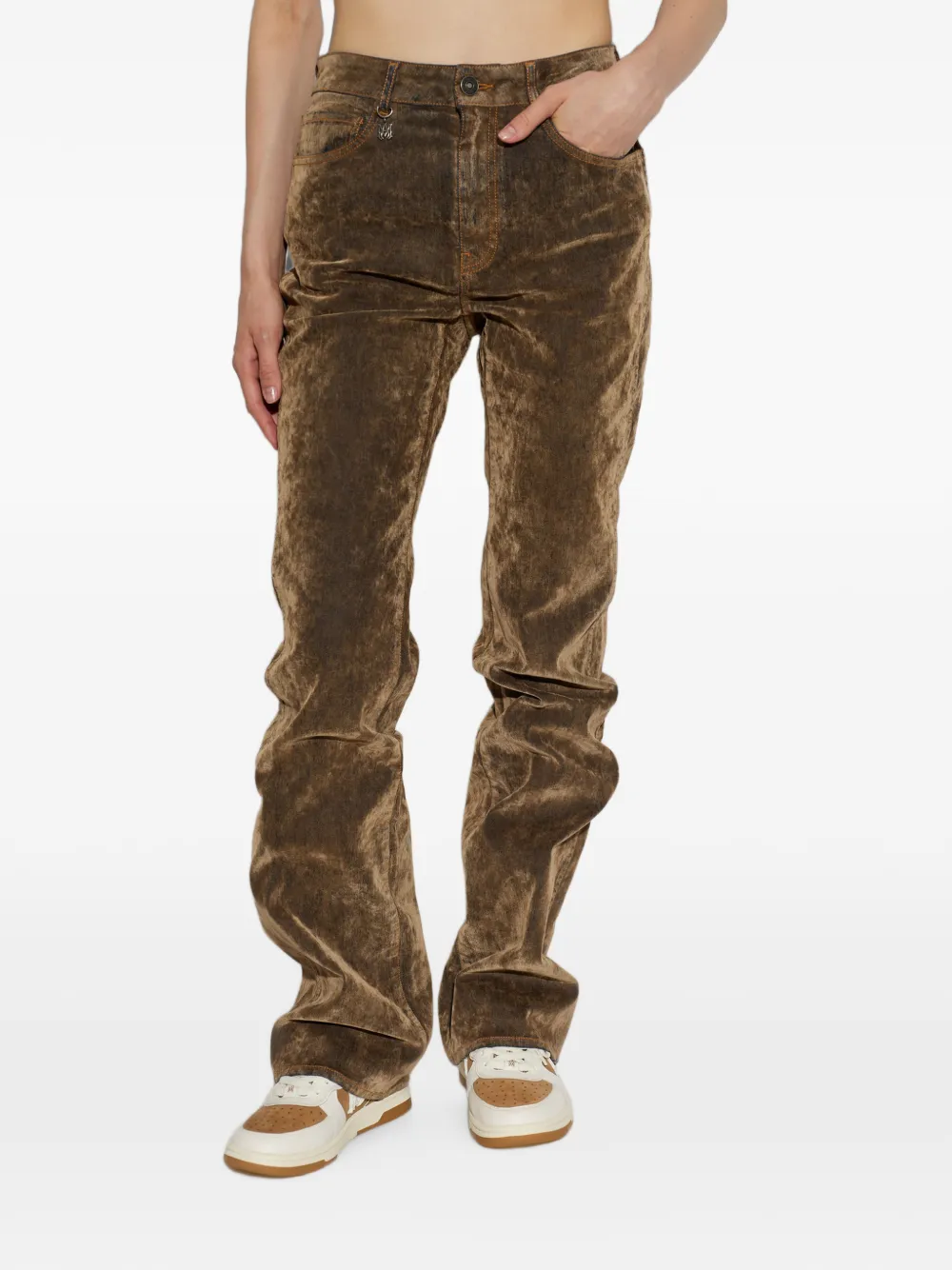 AMIRI Flock jeans Bruin