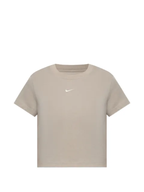Nike Chill logo-embroidered cropped T-shirt