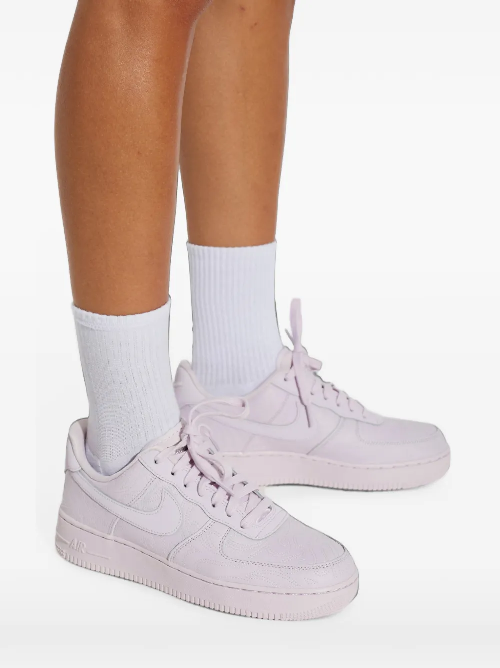 Nike Air Force 1 '07 lace-up sneakers Paars