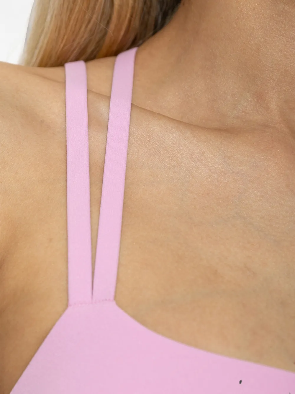 Nike criss-cross strap sports bra Roze