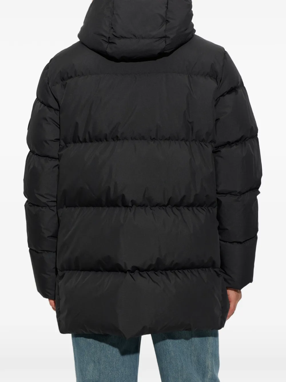 Burberry Burford donsjack Zwart