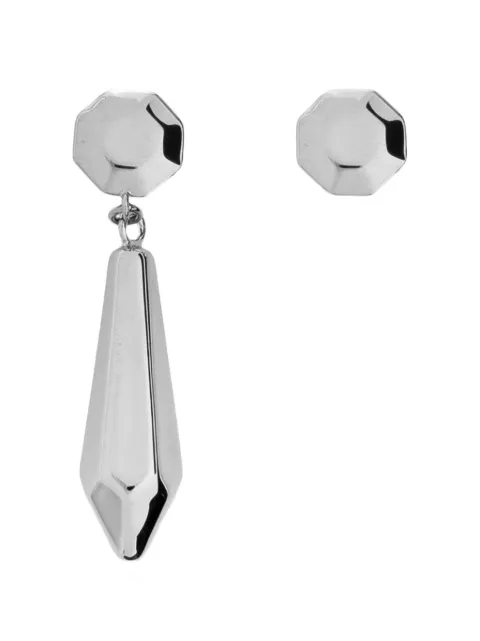 Maison Margiela asymmetric faceted earrings