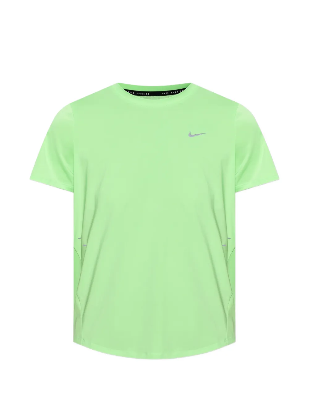 Nike logo-print mesh-panel T-shirt - Verde