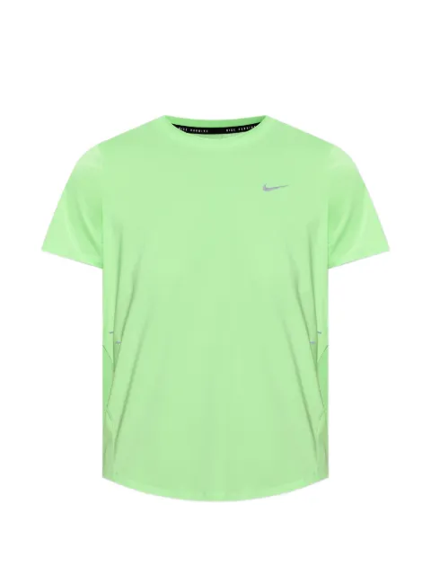 Nike logo-print mesh-panel T-shirt