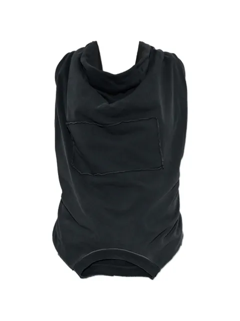 Maison Margiela draperet tanktop med snoet ryg