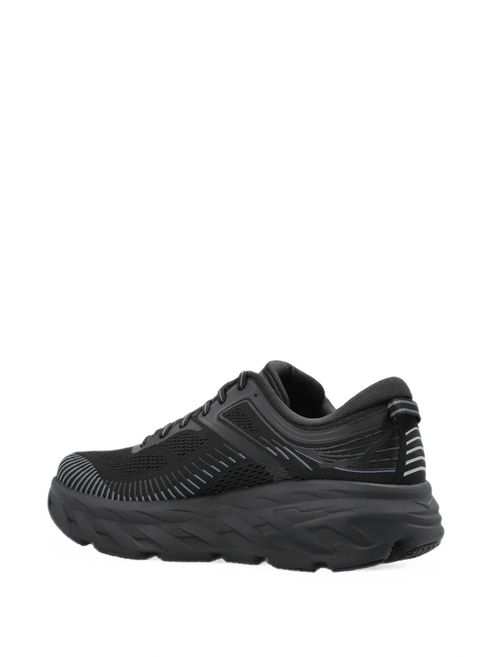 HOKA Bondi 7 lace-up sneakers Zwart