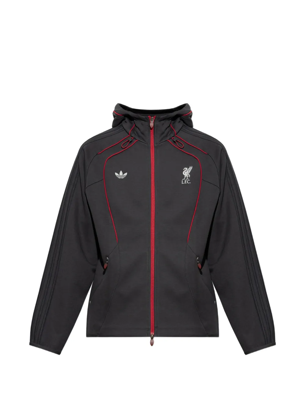 adidas x Liverpool FC Spacer Teamgeist 26 zip-up hoodie Grijs