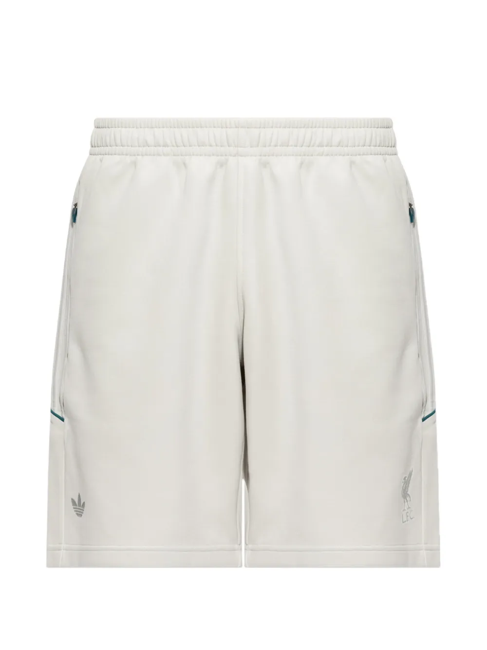 adidas x Liverpool FC logo-print track shorts - Bianco