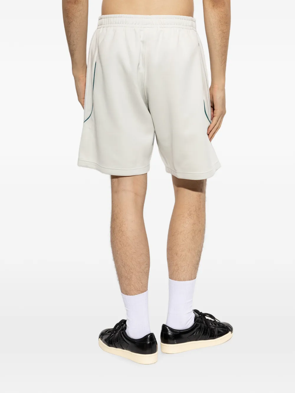 adidas x Liverpool FC logo-print track shorts Wit