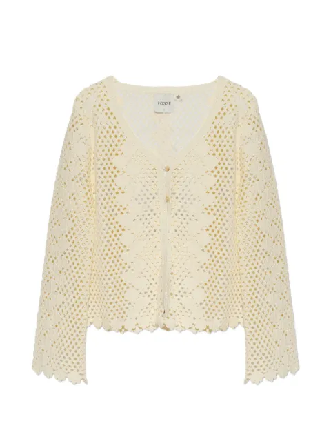Posse Saskia crochet-knit cardigan