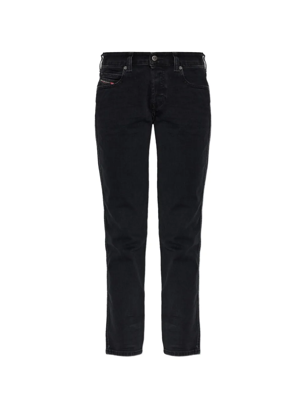 Diesel Jeans D-Jiann con applicazione logo 1992 - Nero