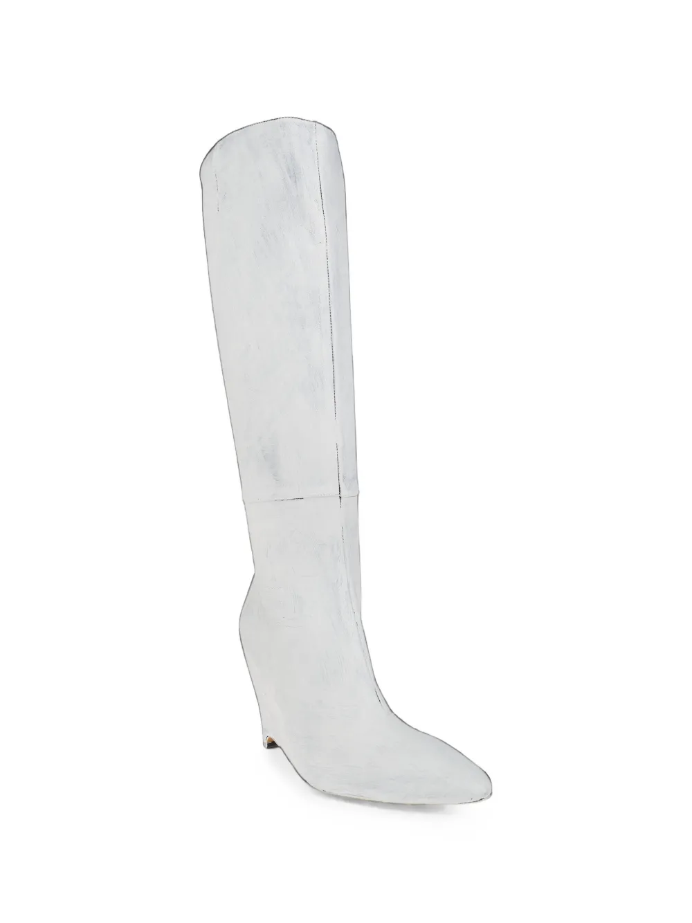 Maison Margiela wedge-heeled knee-high boots Wit
