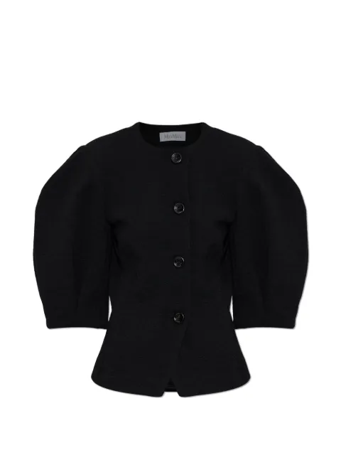 Max Mara chaqueta con botones de manga farol
