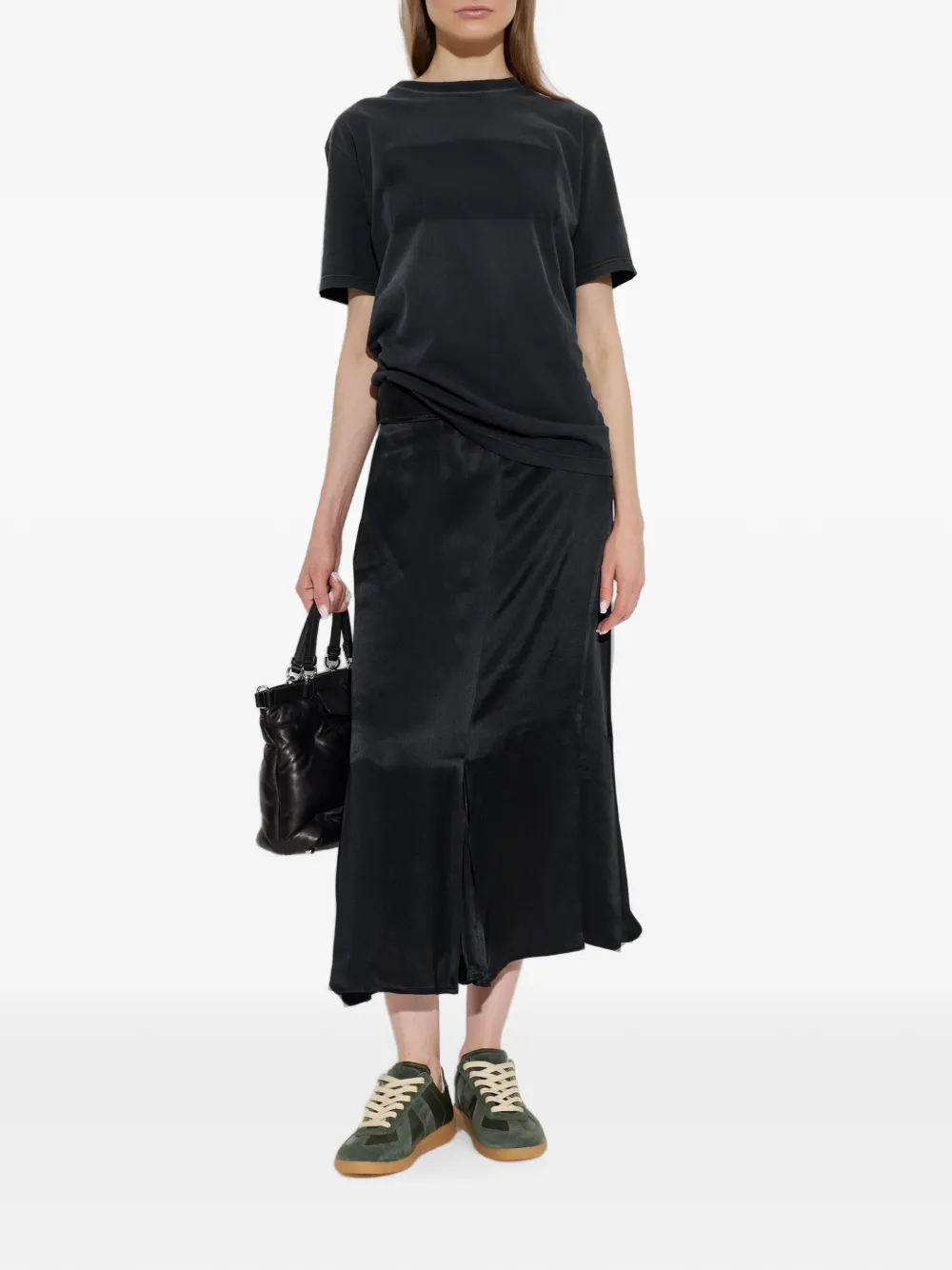 Maison Margiela T-shirt met vervaagd effect Zwart