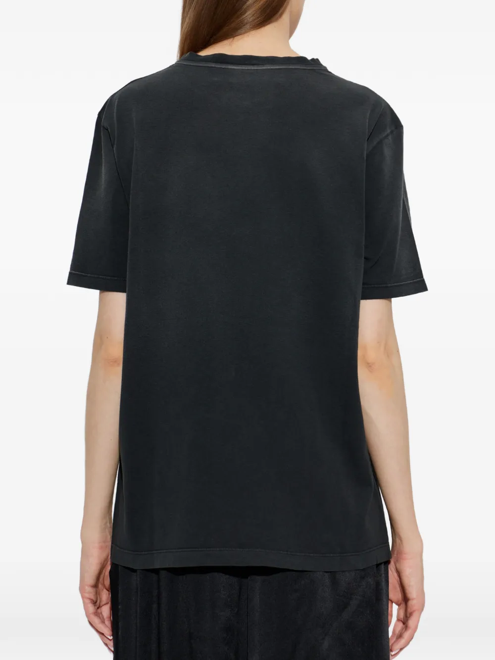 Maison Margiela T-shirt met vervaagd effect Zwart